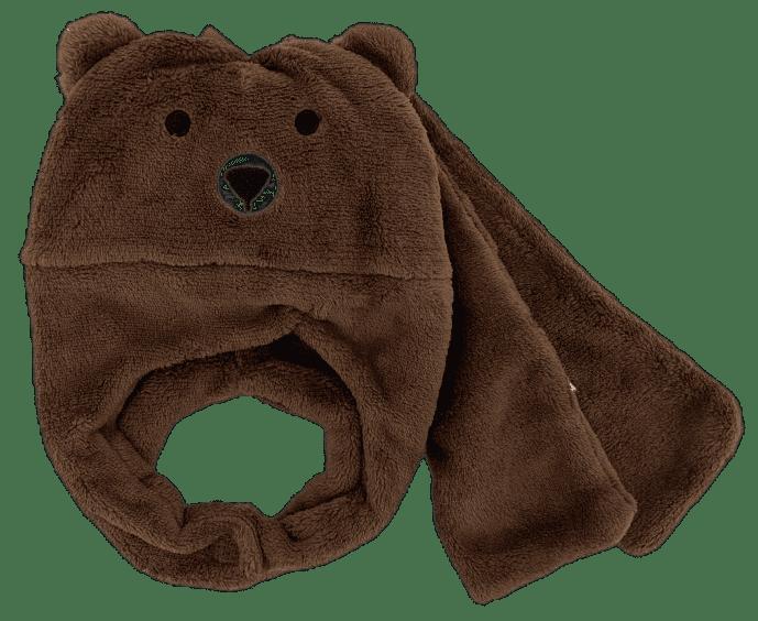 Chauffe-oreilles enfant rose en peluche
